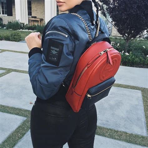 kylie jenner gucci backpack|Kylie Jenner's Gucci Backpack: Get The Look .